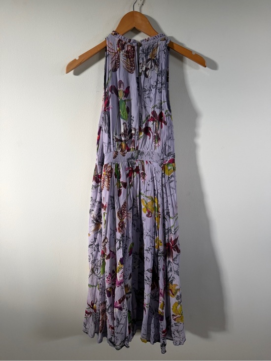 By Anthropologie Dresses & Skirts - By Anthropologie Lavender Floral Maxi Dress sleeveless size 0